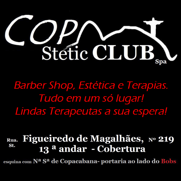 Copa Stetic Club Spa | Espaço Terapias