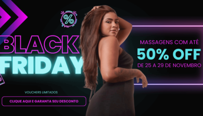 Grande Promoção Black Friday de Massagens: Descontos de Até 50% de 25 a 29 de Novembro no Espaço Terapias