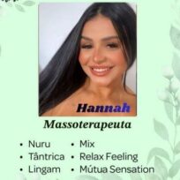 Hannah Monteiro | Terapeutas