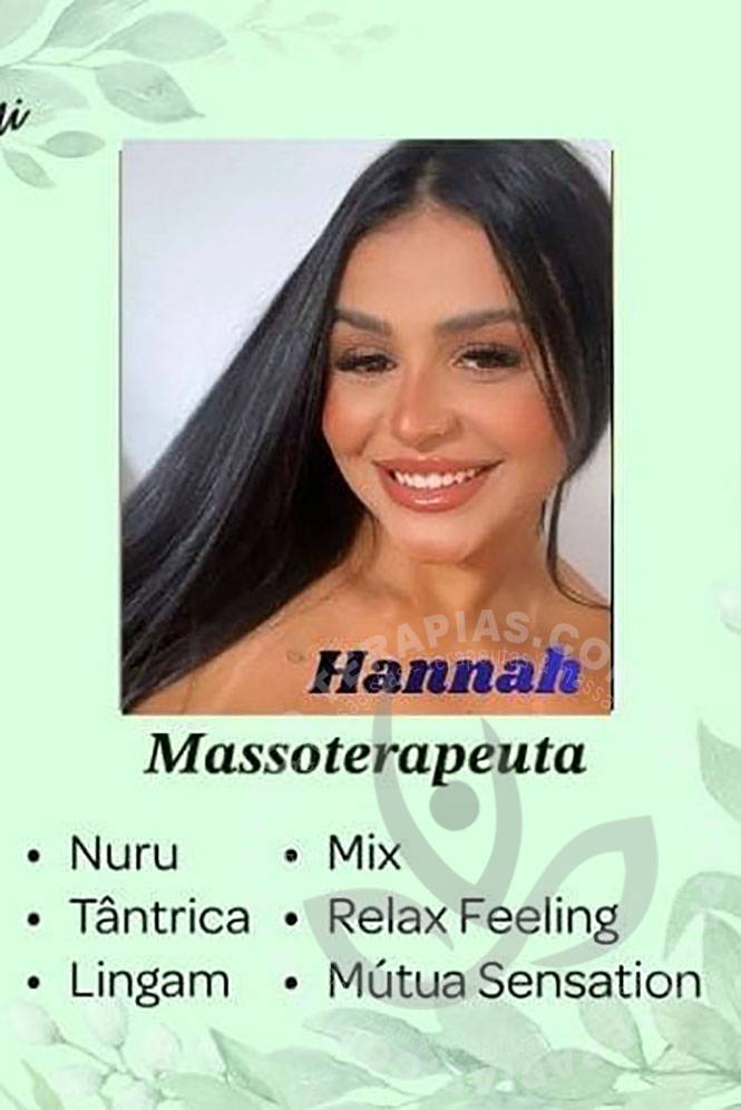 Hannah Monteiro | Terapeutas